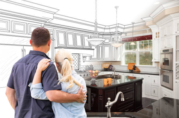 Professional Countertop Replacement technician working in Montgomery, OH